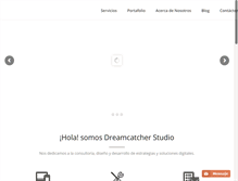 Tablet Screenshot of dreamcatcher-studio.com